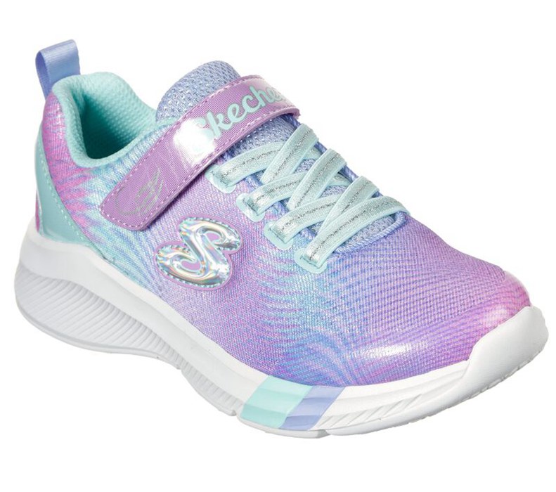Skechers Dreamy Lites - Sunny Sprints - Girls Sneakers Lavender/Multicolor [AU-PL4007]